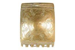 19TH CENTURY OTTOMAN POWDER FLASK
