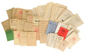 HOME GUARD / LDV - COLLECTION OF PAMPHLETS & EPHEMERA