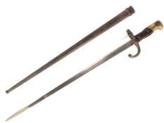19TH CENTURY FRENCH ME-1874 GRAS RIFLE BAYONET