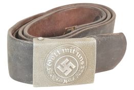 WWII SECOND WORLD WAR GERMAN POLICE BELT