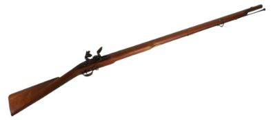 20TH CENTURY BROWN BESS FLINTLOCK MUSKET REPRODUCTION