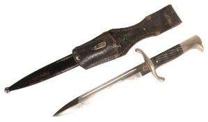 WWII SECOND WORLD WAR GERMAN FIRE POLICE BAYONET