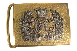 19TH CENTURY VICTORIAN DRAGOON GUARDS OFFICERS BELT BUCKLE