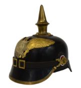 REPLICA WWI FIRST WORLD WAR GERMAN GARDE INFANTRY PICKELHAUBE