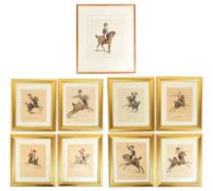 AFTER THOMAS ROWLANDSON - HAND COLOURED ENGRAVINGS