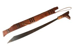 MALAYSIAN DAYAK HEAD HUNTING MANDAU