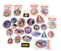 NASA INTEREST - LARGE COLLECTION OF SPACE PROGRAM PATCHES