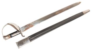 19TH CENTURY BRITISH 1859 PATTERN NAVAL CUTLASS BAYONET