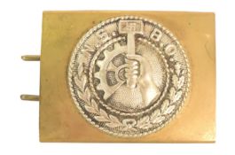 GERMAN NATIONAL SOCIALIST FACTORY CELL ORGANISATION BELT BUCKLE