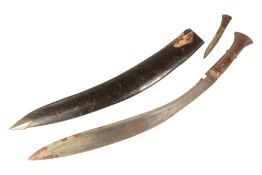LARGE VINTAGE KUKRI KNIFE DAGGER