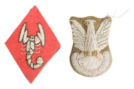 4TH POLISH ARMOURED DIVISION OFFICERS BERET BADGES
