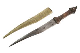 19TH CENTURY PALESTINIAN JAMBIYA KHANJAR DAGGER