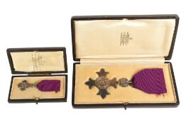 1917-1936 CIVILIAN OBE MEDAL - THOMAS WARBURTON