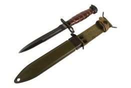 VIETNAM WAR ERA UNITED STATES M4 BAYONET