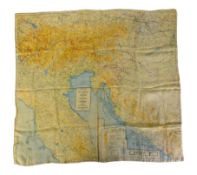 WWII SECOND WORLD WAR SILK ' ESCAPE ' MAP