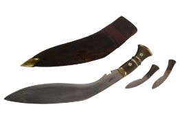 VINTAGE NEPALESE GURKHA KUKRI KNIFE DAGGER