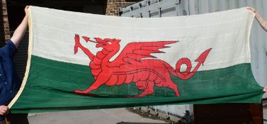 LARGE WELSH Y DDRAIG GOCH FLAG
