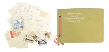 WWII SECOND WORLD WAR GERMAN RAD PHOTO ALBUM