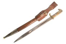 WWII SECOND WORLD WAR GERMAN POLICE BAYONET