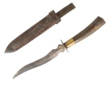 19TH CENTURY INDIAN FIGHTING KNIFE