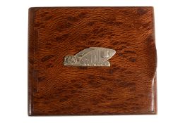 WWI FIRST WORLD WAR BRITISH BURWOOD CIGARETTE CASE - TANK CORPS