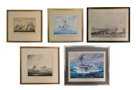 COLLECTION OF MILITARY INTEREST PRINTS