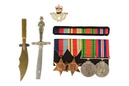 WWII SECOND WORLD WAR MEDAL GROUP
