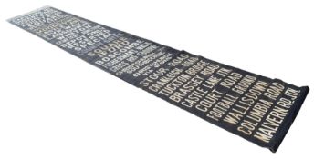 BOURNEMOUTH CORPORATION TROLLEY BUS BLIND