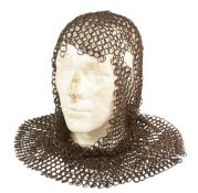 17TH CENTURY INDIAN MUGHAL EMPIRE HEAD PROTECTION ARMOUR