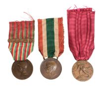 COLLECTION OF ITALIAN WAR MEDALS