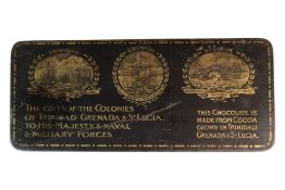 WWI FIRST WORLD WAR GIFT OF THE COLONIES CHOCOLATE TIN