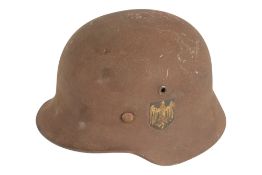 WWII SECOND WORLD WAR GERMAN SINGLE DECAL M40 HEMET
