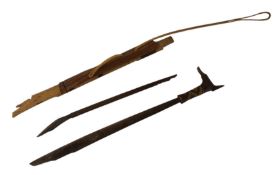 MALAYSIAN DAYAK HEAD HUNTING MANDAU