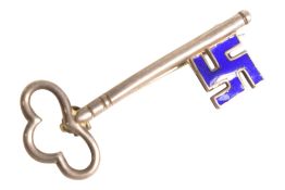 WWII SECOND WORLD WAR AMERICAN NSDAP SUPPORTERS BROOCH