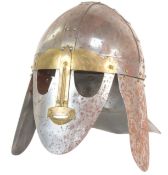 REENACTMENT MEDIEVAL SUTTON HOO STYLE HELMET