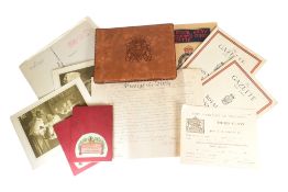 COLLECTION OF WWII EMPHEMERA RELATING TO THE RAOC