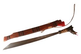 MALAYSIAN DAYAK HEAD HUNTING MANDAU