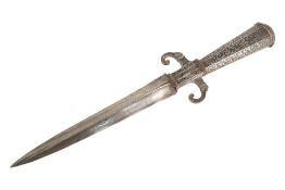 18TH CENTURY EUROPEAN LEFT HANDED DAGGER
