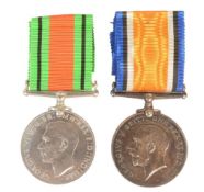 WWI & WWII WAR MEDALS
