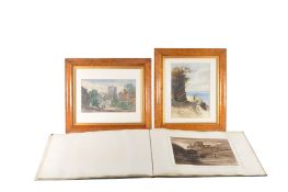 AMY KEMP - EARLY 20TH CENTURY WATERCOLOUR SKETCHBOOK