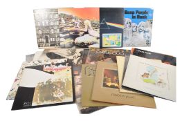 VINTAGE 20TH CENTURY VINYL RECORD ALBUMS - PINK FLOYD, LED ZEPPELIN, DEEP PURPLE