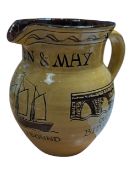 HARRY JUNIPER - BIDEFORD - 2013 STUDIO POTTERY JUG