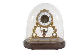 19TH CENTURY VICTORIAN SKETELTON CLOCK