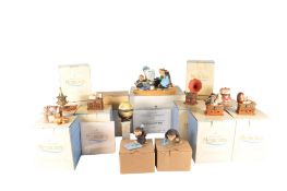 A NARRATIVE IN MINIATURE BOXES - COUNTRY ARTISTS MEMOIRS COLLECTION