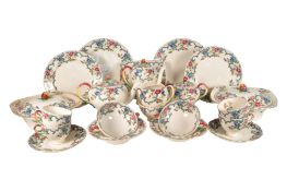 ROYAL CAULDRON - VICTORIA PATTERN - LARGE EXTENSIVE DINNER / TEA SERVICE