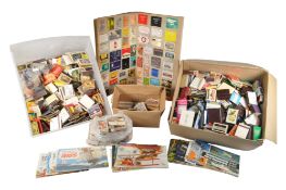 COLLECTION OF 20TH CENTURY MATCHBOXES & CIGARETTE CARDS