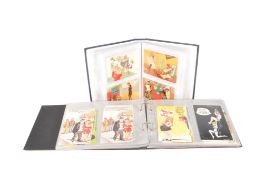 COLLECTION OF MID CENTURY NOVELTY ADULT POSTCARDS