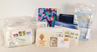 LARGE COLLECTION OF POSTAGE STAMPS & FIRST DAY COVERS