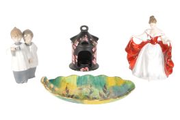 COLLECTION OF VINTAGE 20TH CENTURY PORCELAIN CHINA FIGURINES INC CARLTON WARE