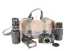 OLYMPUS - VINTAGE 20TH CENUTRY OM40 35MM SLR CAMERA